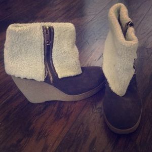 Michael Kors wedge bootie!